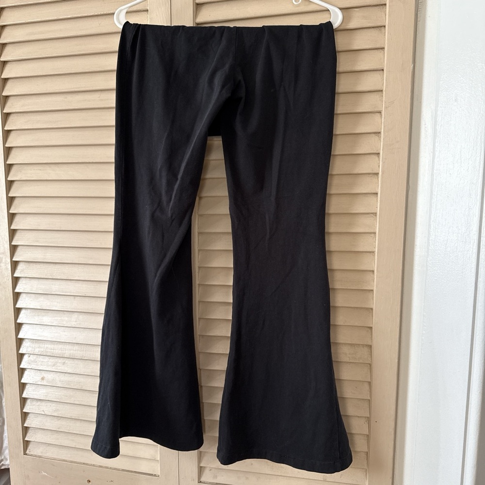 Black Flared Pants